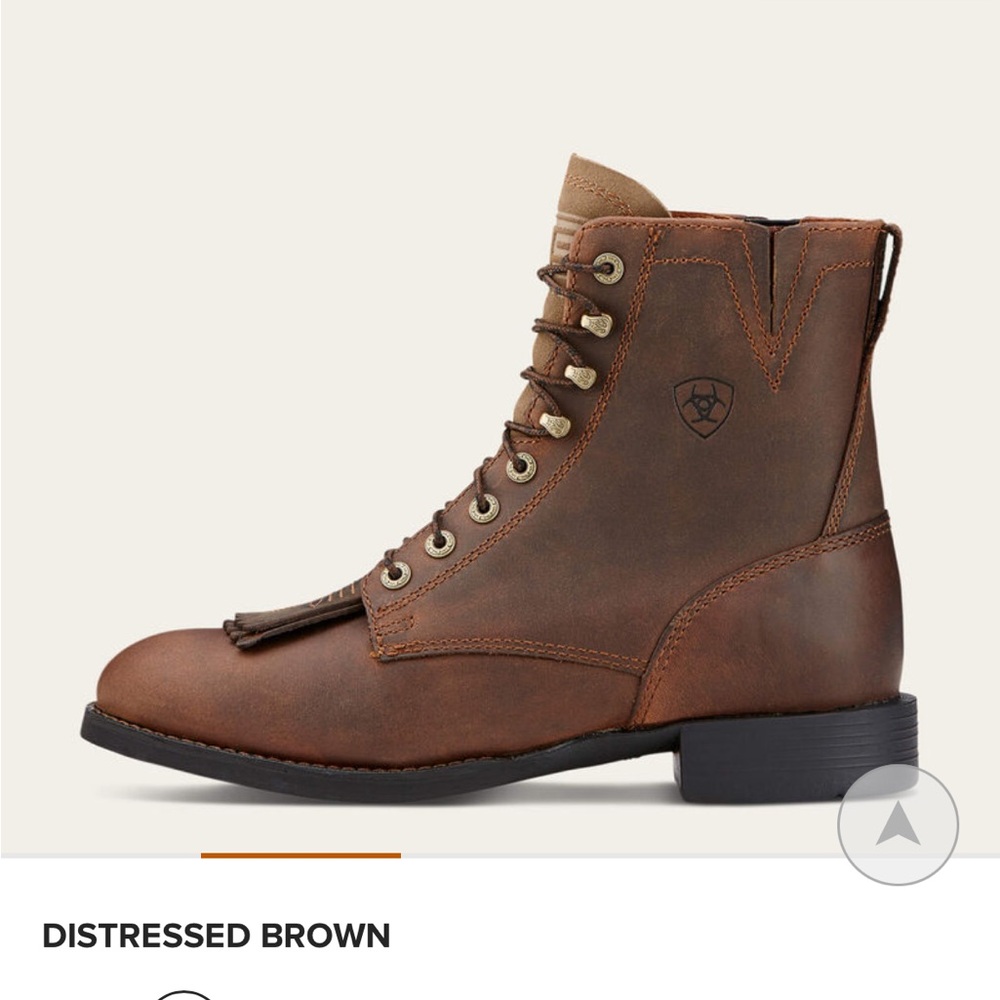 Ariat Heritage Lacer Boots 7.5B
